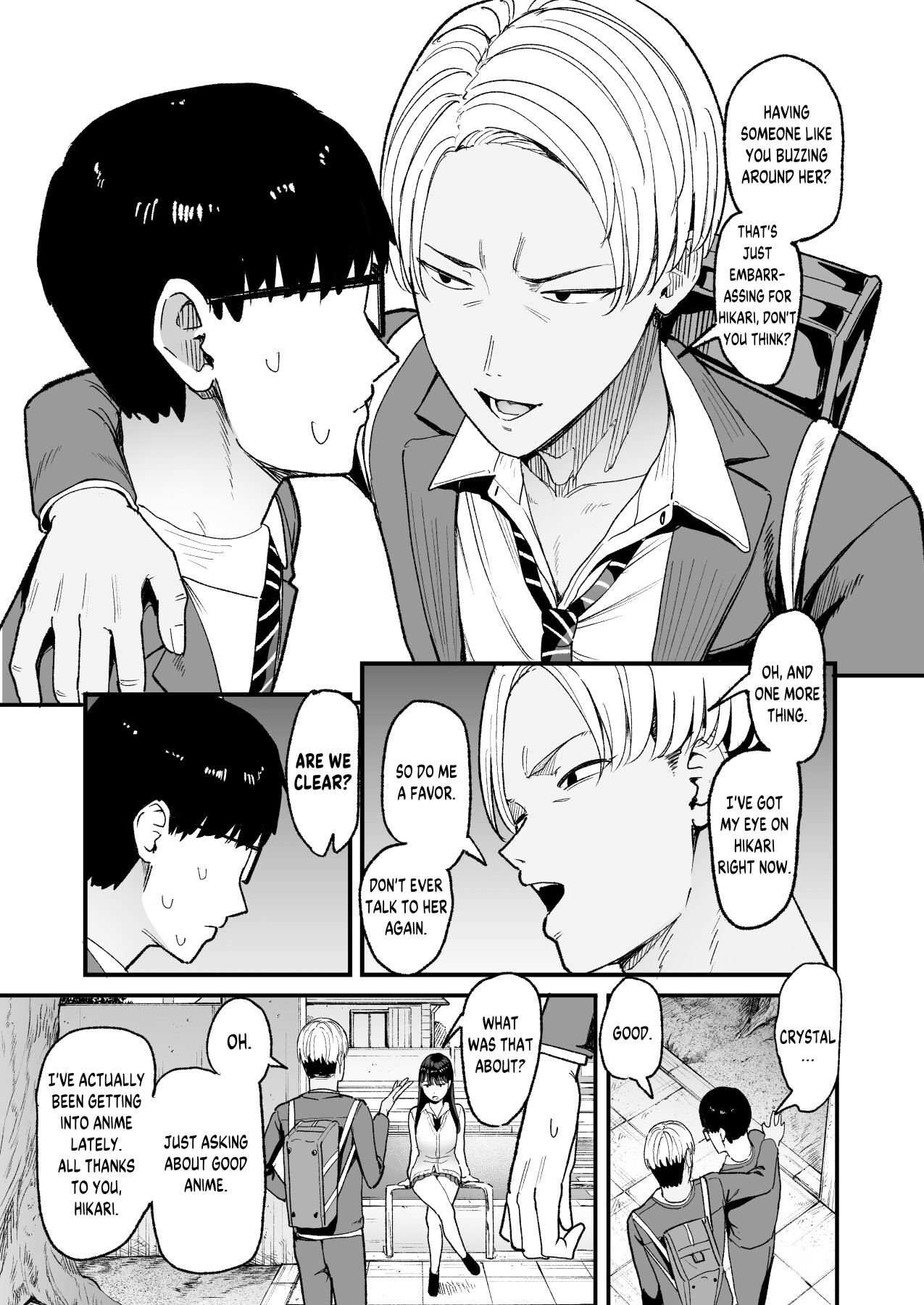 Hentai Manga Comic-Drop-in Gyaru Lets Me Use Her Pussy 5-Read-16